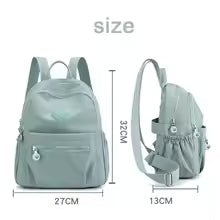 Casual Mini Rugzak – Lichtgewicht, Waterdicht & Slijtvaste Schoudertas met Grote Capaciteit